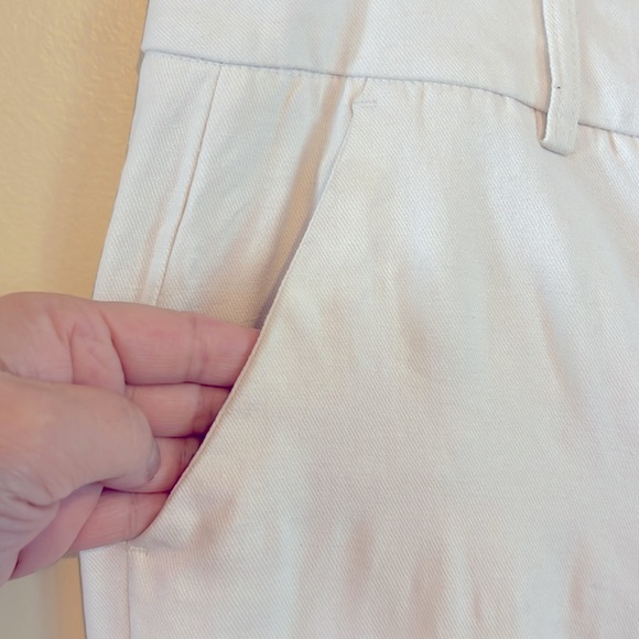 Size US2 Attitude by Jay Manual Women's Linen White Pants with Pockets - Picture 7 of 16